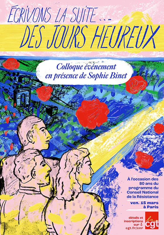 La CGT célèbre les 80 ans du Comité National de la Résistance